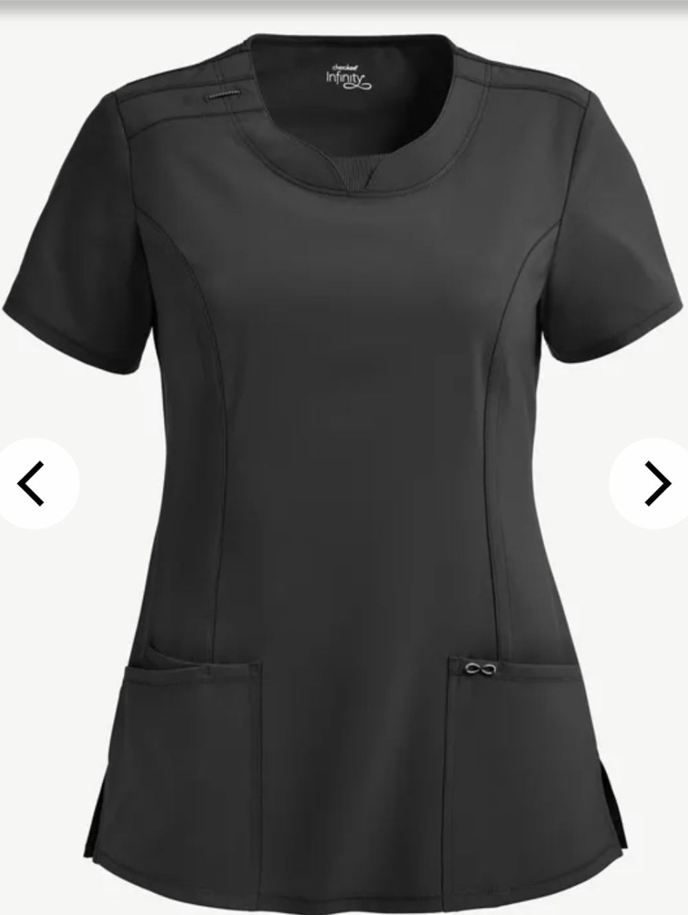 Black Cherokee Infinity Scrub Set